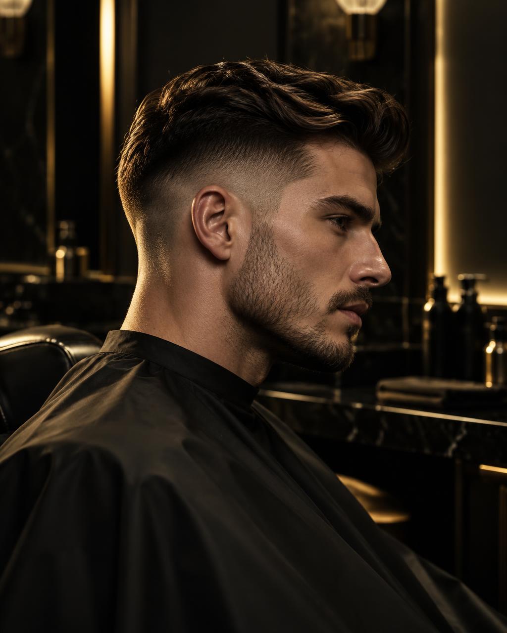 Moderne fade bij KAIS BARBER in Geleen